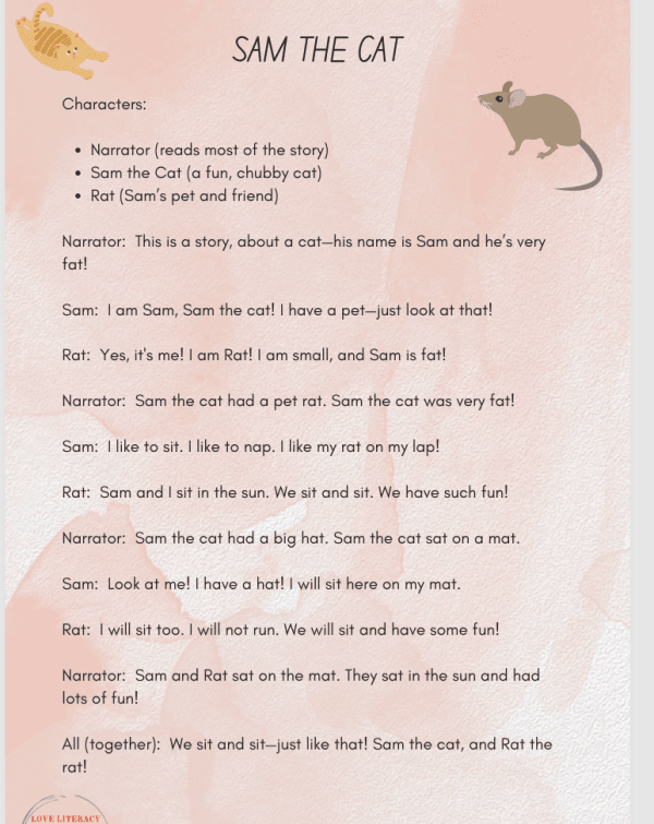 A Reader's Theatre of Wonderful Words created by Heather Down - Image 2