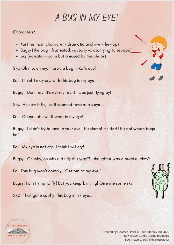 A Reader's Theatre of Wonderful Words created by Heather Down - Image 5
